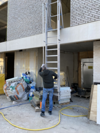 DAS Solide Toegangsplatform voor op de Bouwwerf EAD 8 tot 13 treden (EAD0813)