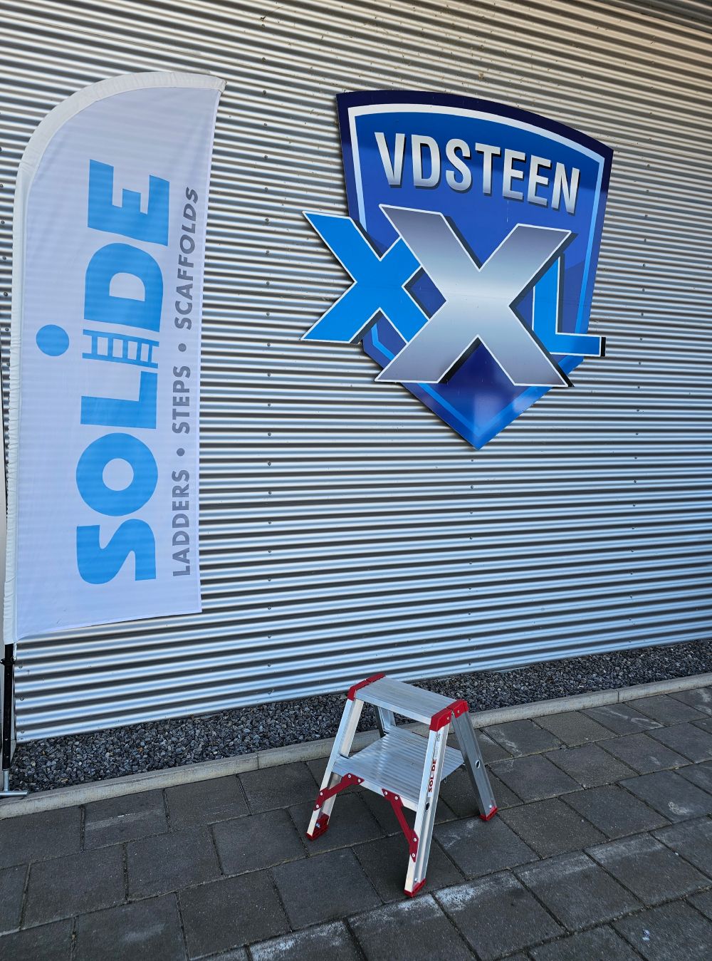 Solide Dubbele Trap 2×2 treden ECO PRO (DTE02)