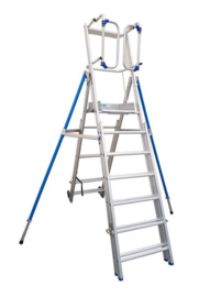 Telescopisch werkplatform PIR 7 tot 10 treden (PIR0710)