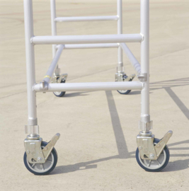 Wielstaander met wiel Ø 200 (RS200W)