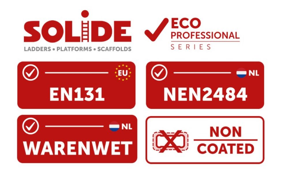 Solide ECO PRO Bordestrap 4 Treden (PTE04)