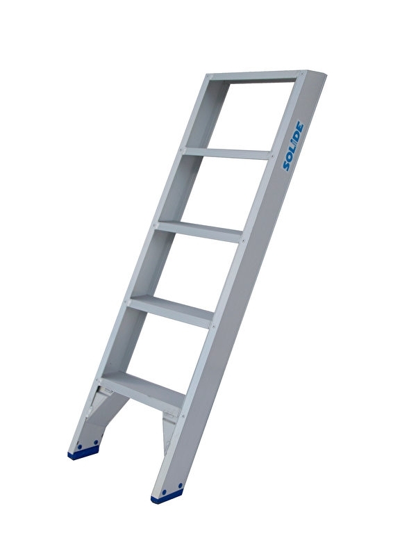 Berouw Hectare Onverbiddelijk Solide enkele rechte trap 5 treden | Enkele trap | solide-ladders