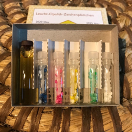 Set Opalithplaatjes zonder nummer
