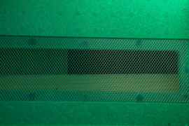 6-ramer Simplex kunststof kast - groen