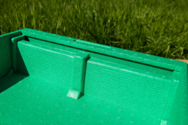 Segeberger voerbak model 'Mommers' - Groen