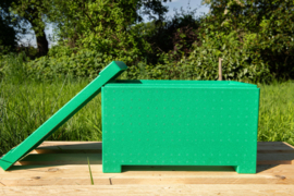 6-ramer Simplex kunststof kast - groen