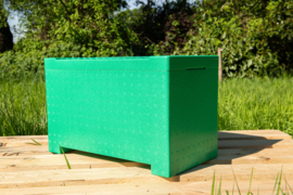 6-ramer Simplex kunststof kast - groen