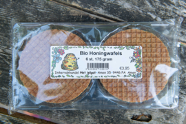 BIO Honingwafels - 6 stuks