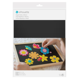 Silhouette Adhesive Magnet Paper