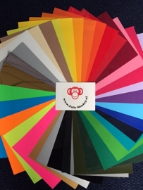Flex Folie  Pakket 36 kleuren (21 cm x 29 cm)