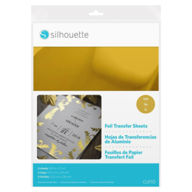 Silhouette Foil Transfer Sheet Gold