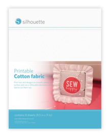 Silhouette Printable Cotten Fabric