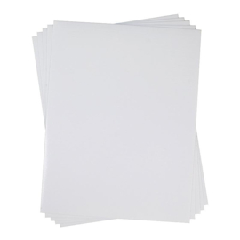 Silhouette Duct Tape Sheets White