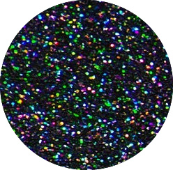 Glitter  Flexfolie  956 Holo Black 30 cm x 50 cm