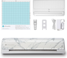 Silhouette Cameo 5 bianco carara - 12 inch snijplotter