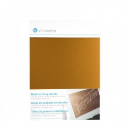 Silhouette Metal etching sheet contains 3 sheets 12,7x17,7cm