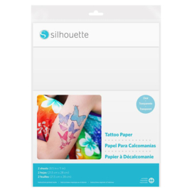 Silhouette Printable Tattoo Paper