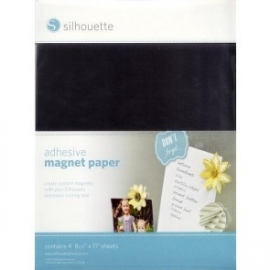 Silhouette Adhesive Magnet Paper