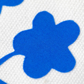 Silhouette Fabric Heat Transfer Blue