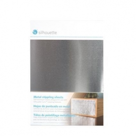 Silhouette Metal Stippling sheet cotains 6 sheets 12,7 x 17,7 cm