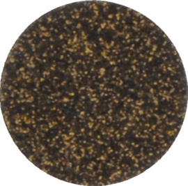 Glitter Black/Gold 947  Flexfolie 50 cm x 1 meter