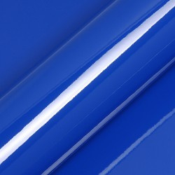 Statische Folie Blauw Glossy 8,5 cm x 25 meter (Penstick,Restpartijen)