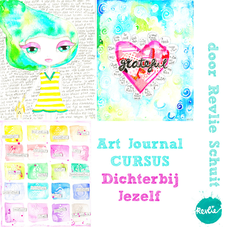 Art Journaling - Dichterbij Jezelf - Online Cursus