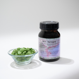 ZEN -Tarwegras - normale pot met 300 tabletten a 500 mg - 150 gram inhoud - kuur voor 1 maand