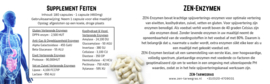 ZEN-Enzymen - 180 caps a 460mg