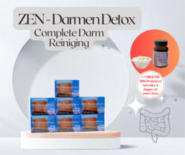 ZEN-DarmenDetox - 7 dagen kuur + 1  GRATIS ZEN-Probiotica