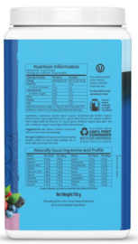 Sunwarrior Warrior Blend Organic Protein Berry 750 Grams