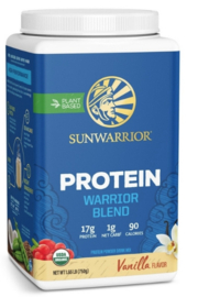 Sunwarrior Warrior Blend Biologische Proteïne Vanille 750 Gram