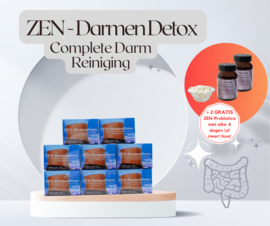 ZEN-DarmenDetox - 8 dagen kuur + 2  GRATIS ZEN-Probiotica