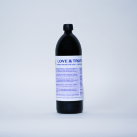Love & Truth Water - 1 liter - Heilige Solfeggio Herz Frequenties (pure liefde en loslaten oude patronen die belemmeren)