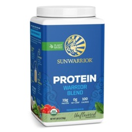 Sunwarrior Warrior Blend Organic Protein Unflavoured 750 Grams