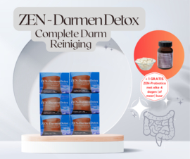 ZEN-DarmenDetox - 6 dagen kuur + 1  GRATIS ZEN-Probiotica