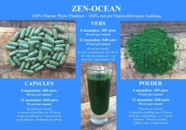 ZEN-Ocean - Abonnement 6 maanden capsules - 100gr caps per maand - (u ontvangt per direct 6 potten)