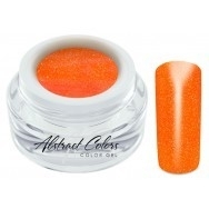 neon glitter orange