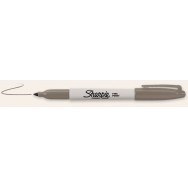 sharpie pen grey