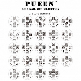 Pueen Nail Plate 24E