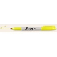 sharpie pen yellow
