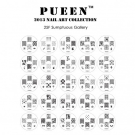 Pueen Nail Plate 25F