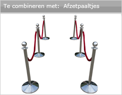 Afzetpaaltjes combinatie huren