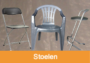 Stoelen | 't Partyrijk | Verhuur | Heemskerk, Beverwijk, Castricum, Uitgeest