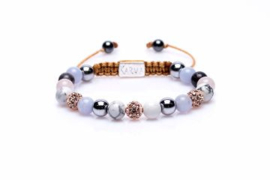 Karma M armband Spiral Kiss form a Rose 85142