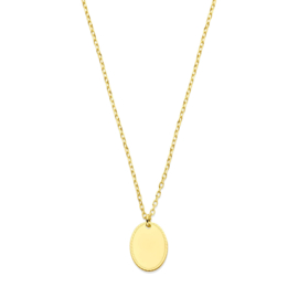 Gouden collier U139