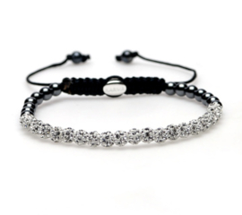Karma XXS armband Spiral White Crystal 84148