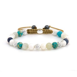 Karma XS armband Spiral Ruby 80223