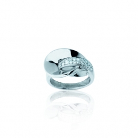 Zilveren ring met zirconia (set1)