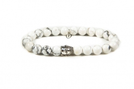 KARMA XL armband Casablanca Silver Buddha 86119